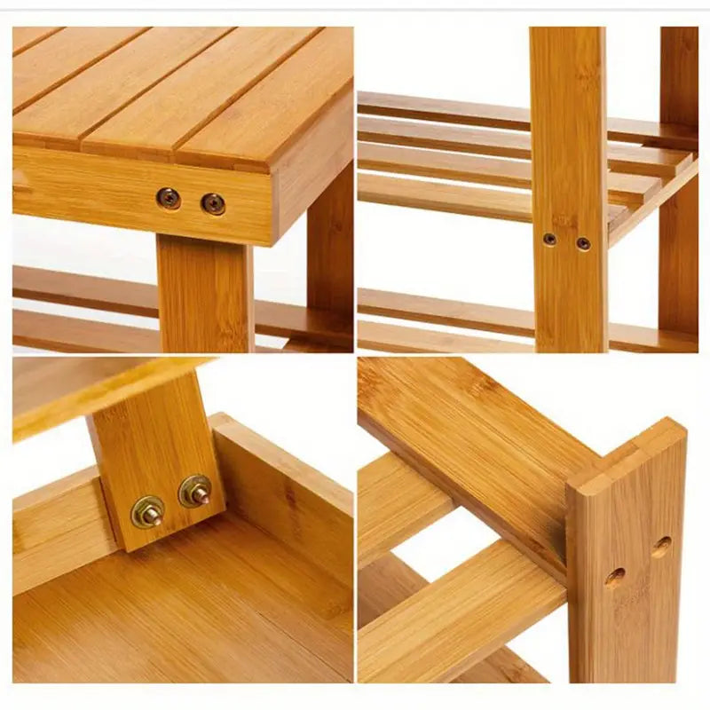 Stylish Entryway Storage Solution - Shoe Bench
