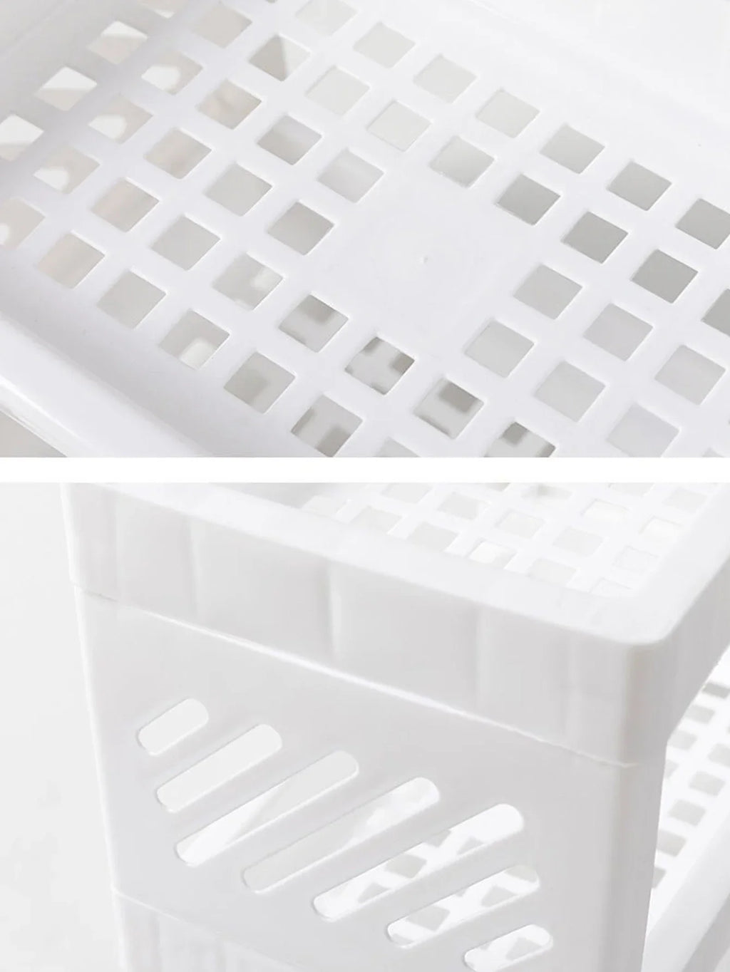 Double Layer Storage Rack for Desk Organization